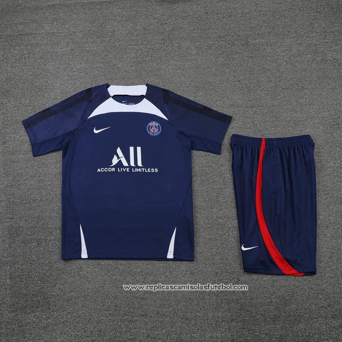 Fato de Treino
 Paris Saint-Germain 2022-2023 Manga Curta
 Azul
 - Calcas Curta
